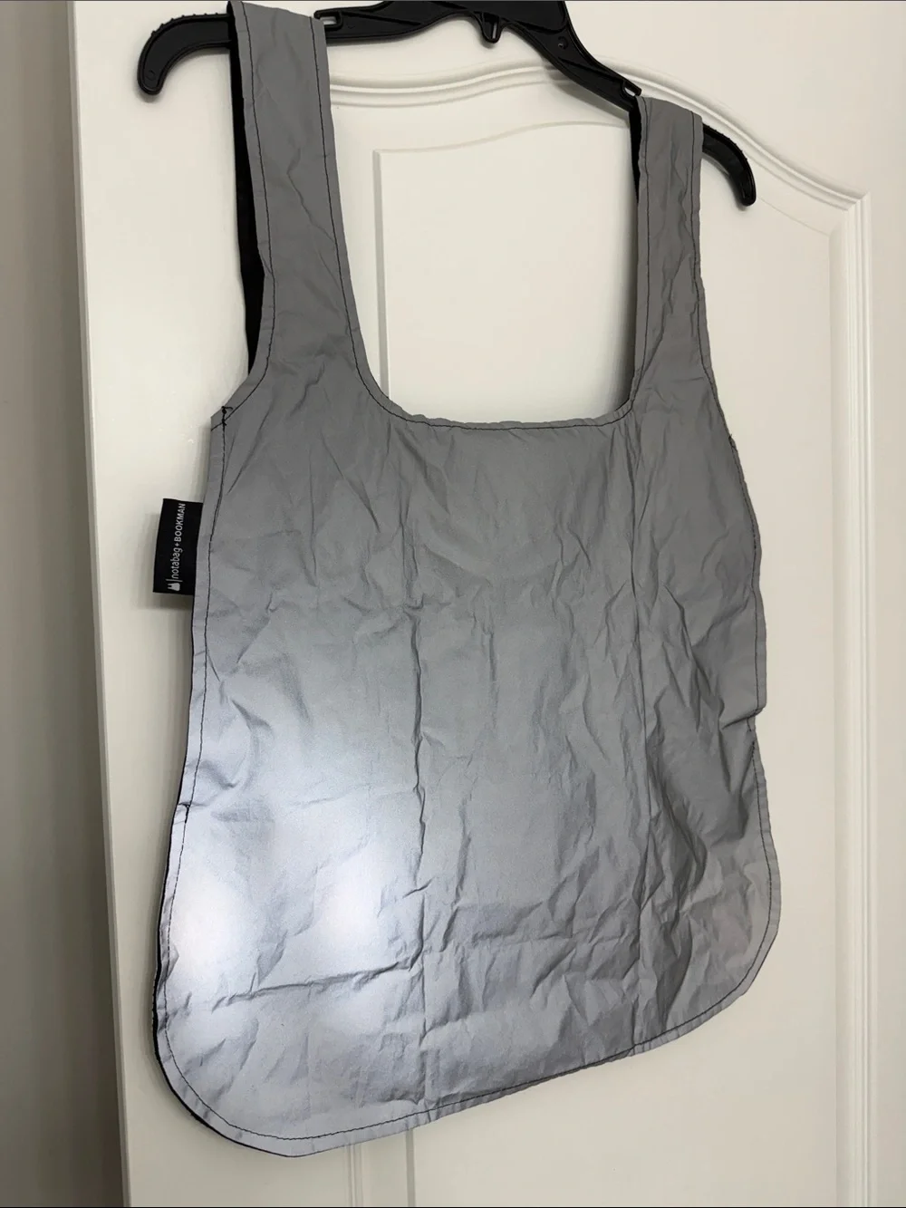 Notabag + BOOKMAN Reflective Foldable Backpack and Tote Bag